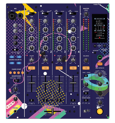 Pioneer DJ DJM 800 Skin New Kids Retro